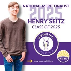  Henry Seitz Named National Merit Finalist